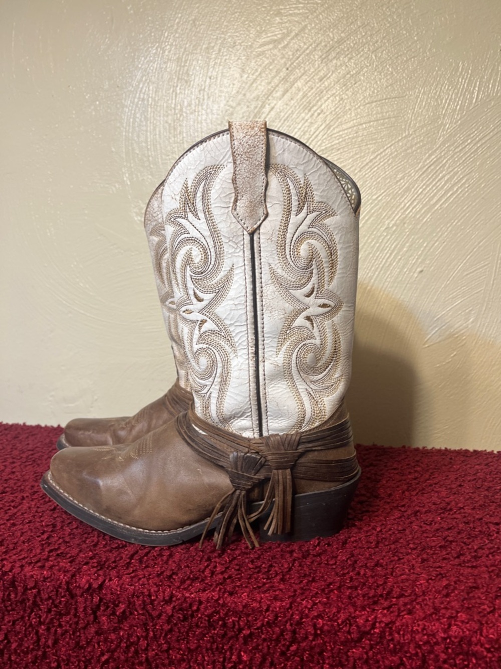 Laredo Myra Cowgirl Cowboy Western  Boots 7.5